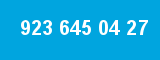 923 645 04 27 923 645 04 27